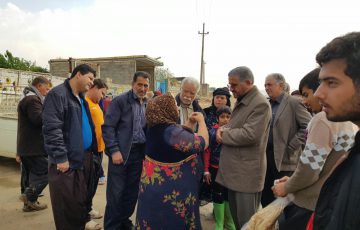 گزارش تصویری فعالیت ها و پیگیری های دکتر فرهاد تجری در ایام زلزله