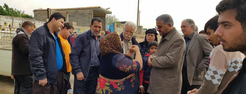 گزارش تصویری فعالیت ها و پیگیری های دکتر فرهاد تجری در ایام زلزله